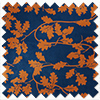 Oak Leaves Velvet, Autumn - Motorised Roman Blind